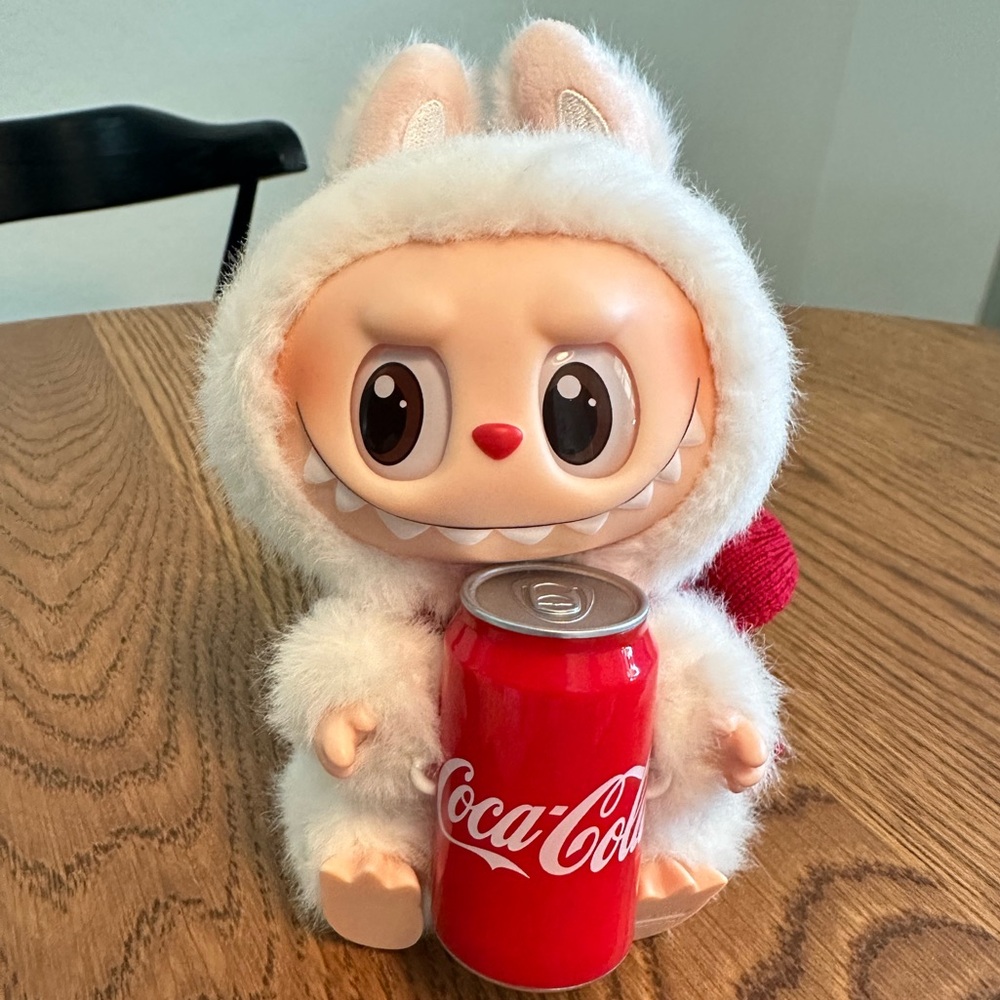 POP MART THE MONSTERS Labubu X Coca Cola “Happy Factor” New in Open Box